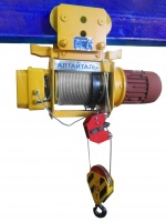 Канатный электрический тельфер Алтайталь Т 050-511 грузоподъёмностью 0,5 тонны с высотой подъёма 6,3 метра